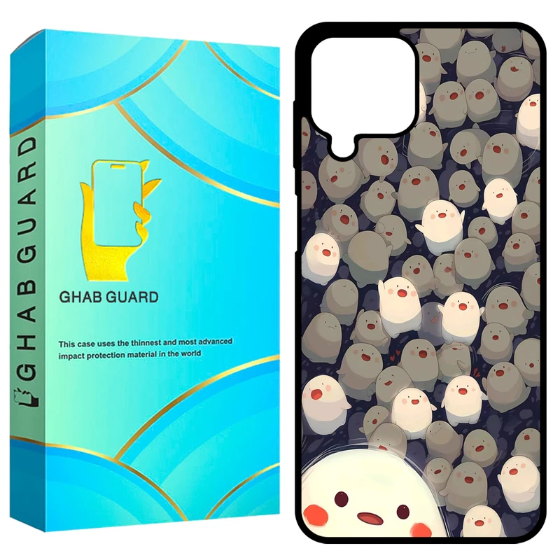 کاور قاب گارد طرح عروسکی مدل GCHPA12 مناسب برای گوشی موبایل سامسونگ Galaxy A12 / A12 Nacho / M12 