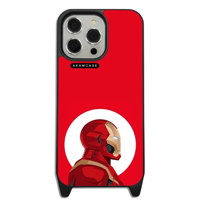 کاور آکام مدل AMC-WLA15PROMAX-IRON MAN11 مناسب برای گوشی موبایل اپل iPhone 15 Pro Max