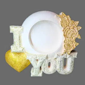 قاب عکس مدل رمانتیک سایز 7.5*7.5 سانتی متر