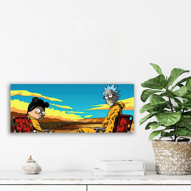 تابلو شاسی آتریسا مدل ریک اند مورتی Rick and Morty
