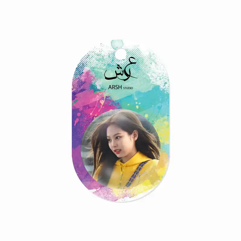 مگنت عرش طرح بلک پینک کد Asm534