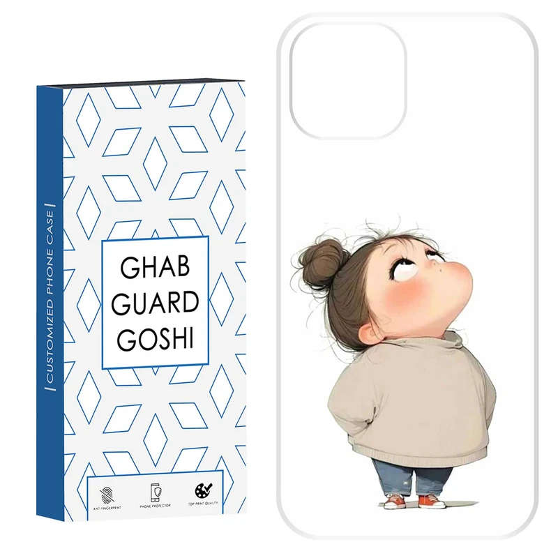 کاور قاب گارد گوشی طرح دخترانه کد Dimo-949 مناسب برای گوشی موبایل اپل  IPHONE 12 / 12 PRO   