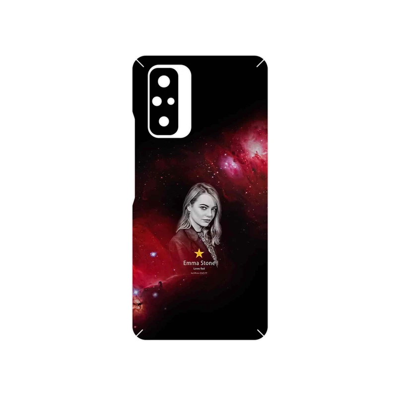 برچسب پوششی ماهوت مدل Emma Stone مناسب برای گوشی موبایل شیائومی Redmi Note 10 Pro