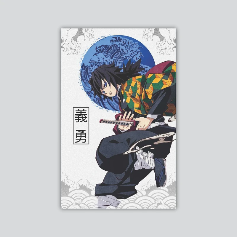 تابلو شاسی طرح انیمه شیطان کش مدل TOMIKA 2