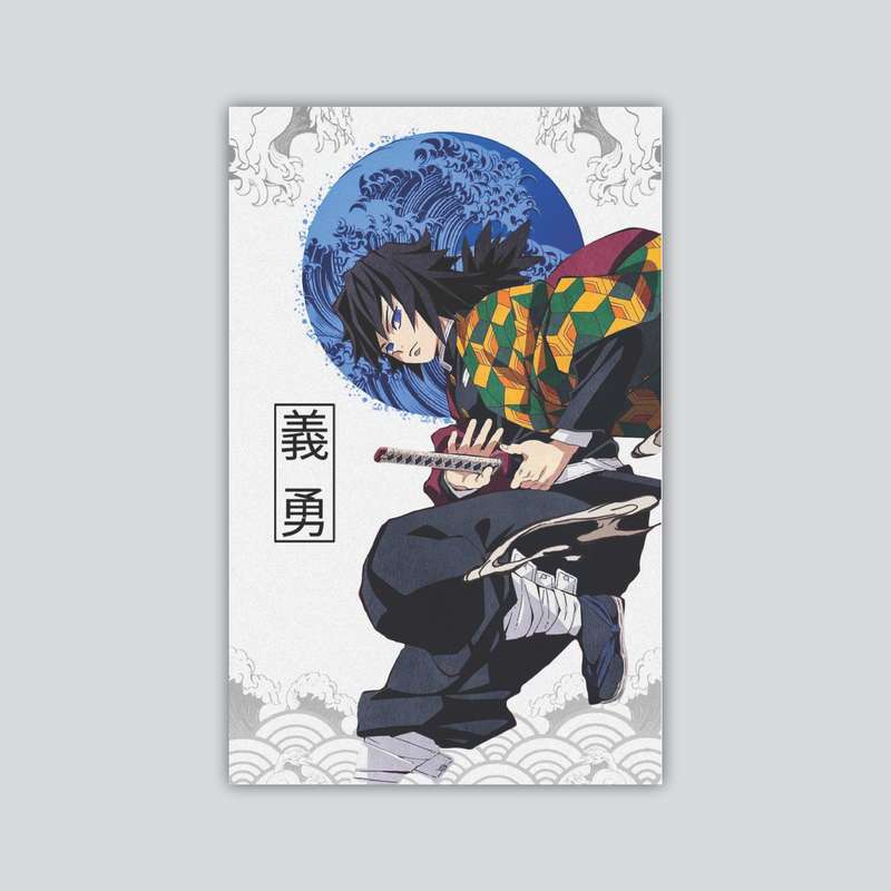 تابلو شاسی طرح انیمه شیطان کش مدل TOMIKA 2 تابلو شاسی طرح انیمه شیطان کش مدل TOMIKA 2