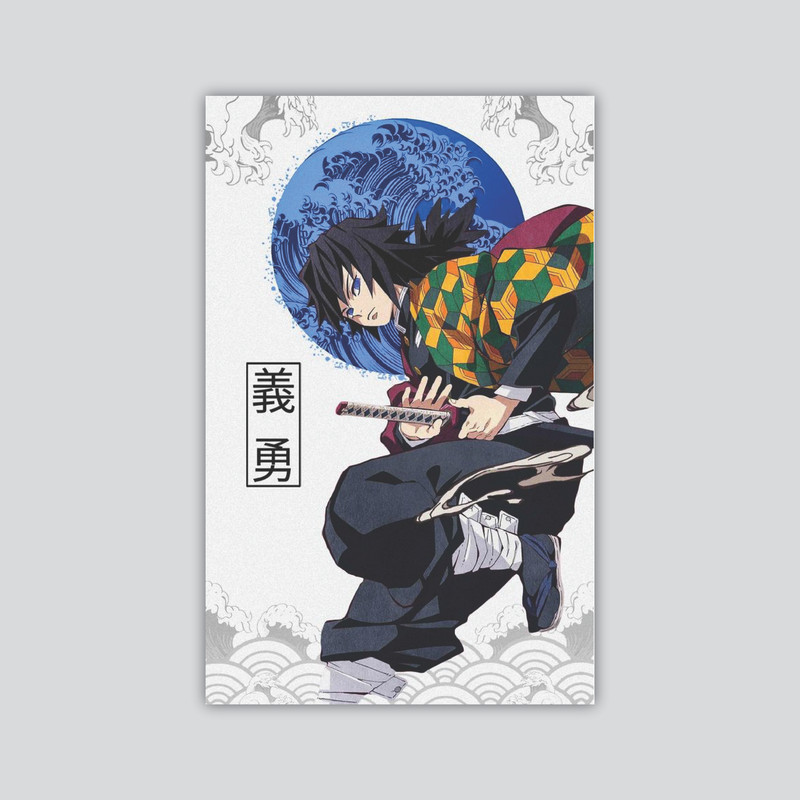 تابلو شاسی طرح انیمه شیطان کش مدل TOMIKA 2 تابلو شاسی طرح انیمه شیطان کش مدل TOMIKA 2