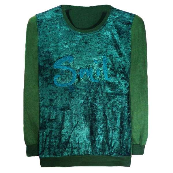 سویشرت زنانه مدل مخمل z