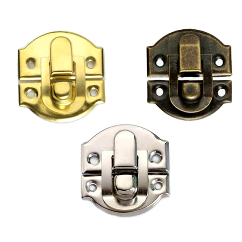 قفل جعبه مدل چفت فنری بسته 50 عددی قفل جعبه مدل چفت فنری بسته 50 عددی