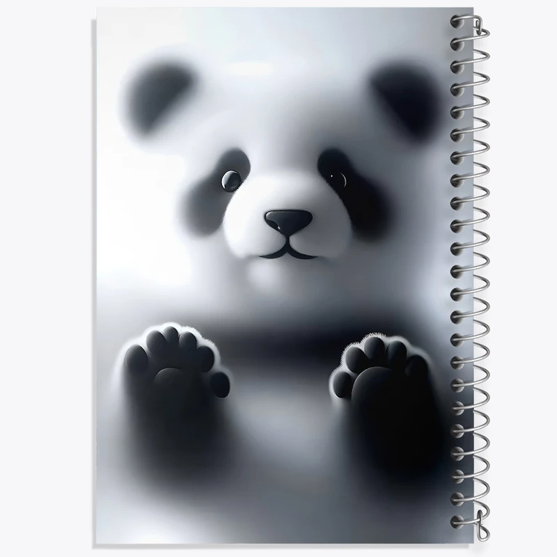 دفتر نقاشی 50 برگ خندالو طرح پاندا کیوت کد F5979