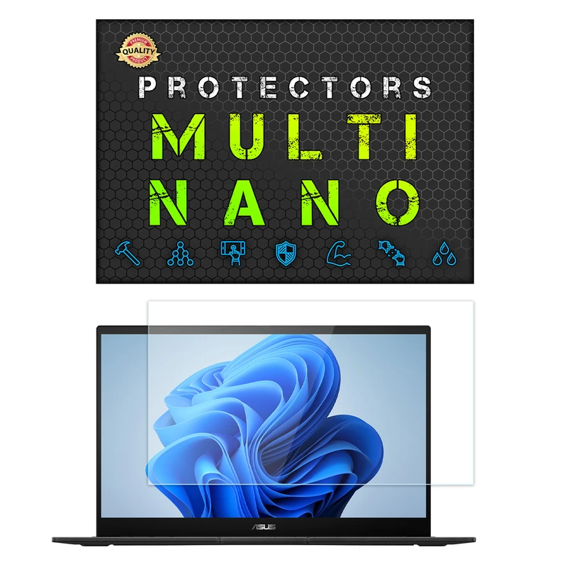 محافظ صفحه نمایش شفاف مولتی نانو مدل X-S2N مناسب برای لپ تاپ ایسوس Creator Q Q540V 15.6 Inch 2023 بسته دو عددی