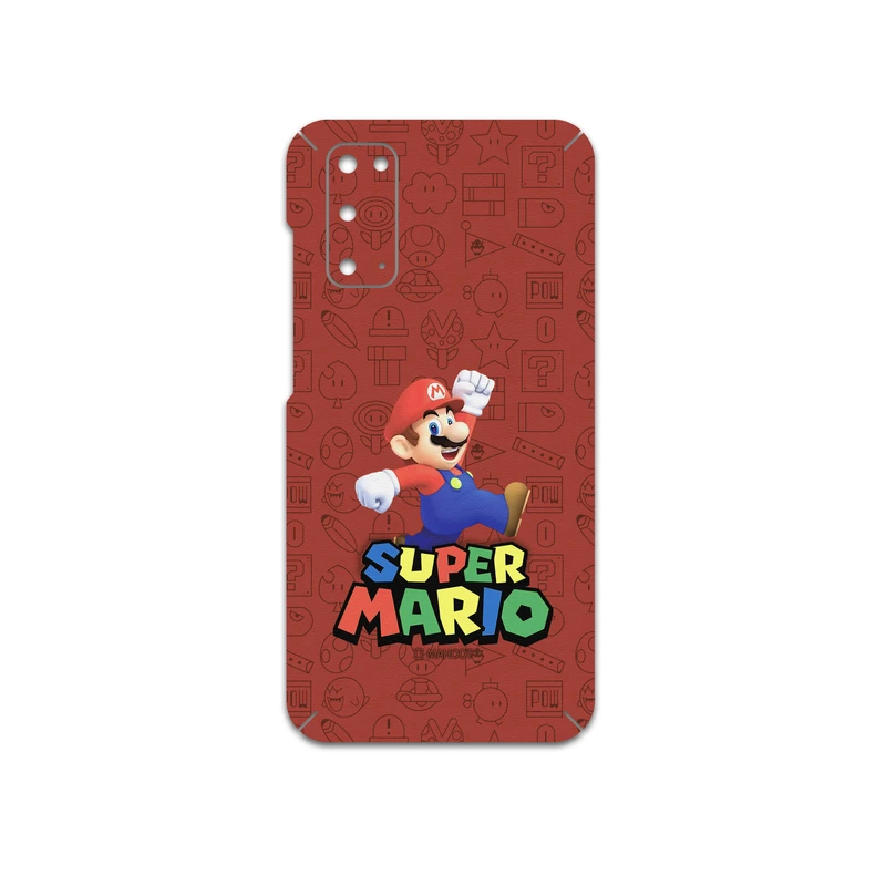 برچسب پوششی ماهوت مدل Super-Mario-Game مناسب برای گوشی موبایل سامسونگ Galaxy S20