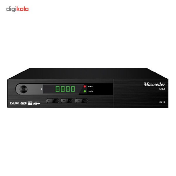 گیرنده دیجیتال مکسیدر مدل MX-2 2040 به همراه دو عدد ریموت کنترل