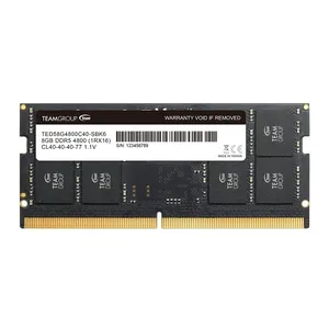 رم لپ تاپ DDR5 تک کاناله 4800 مگاهرتز CL40 تیم گروپ مدل ELITE ظرفیت 8 گیگابایت