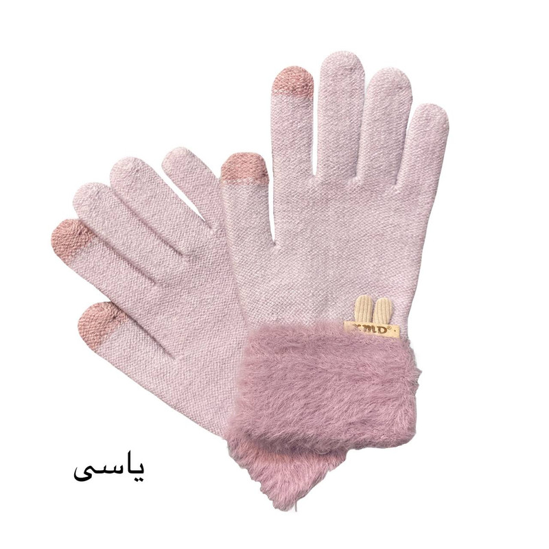 دستکش بافتنی دخترانه مدل خرگوشی کد 03 دستکش بافتنی دخترانه مدل خرگوشی کد 03