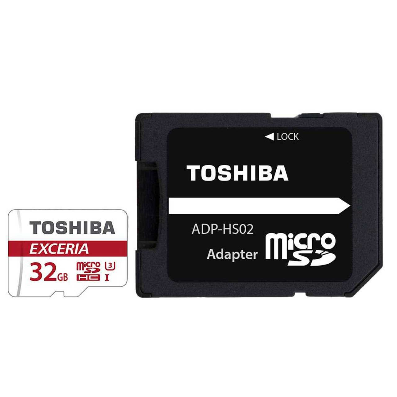 کارت حافظه MicroSDHC مدل Exceria M302 کلاس 10 استاندارد UHS-I U3 سرعت 90MBps ظرفیت 32GB