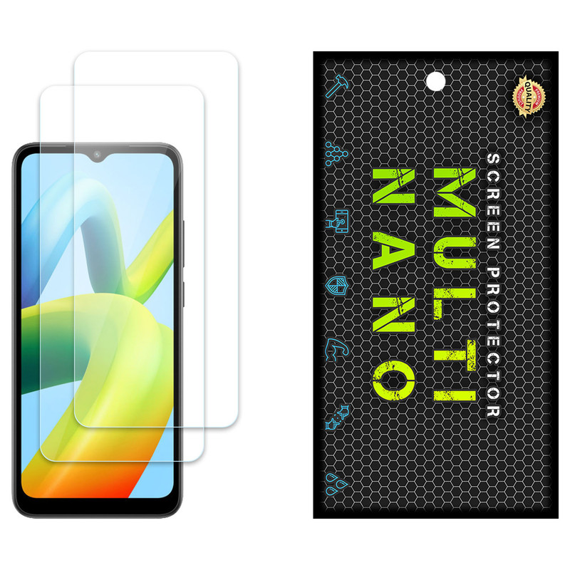 محافظ صفحه نمایش مولتی نانو مدل X-S2N مناسب برای گوشی موبایل شیائومی Redmi A1 Plus بسته دو عددی