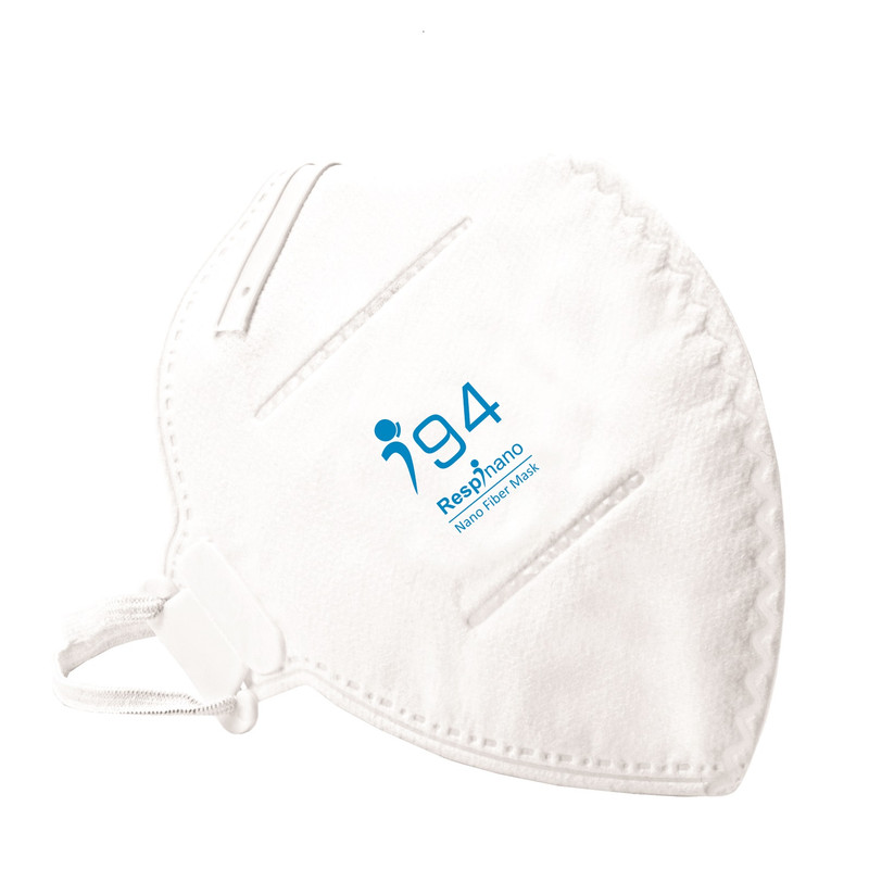 ماسک تنفسی ریما مدل بدون سوپاپ نانو FFP2-N95 رسپی نانو بسته 10 عددی