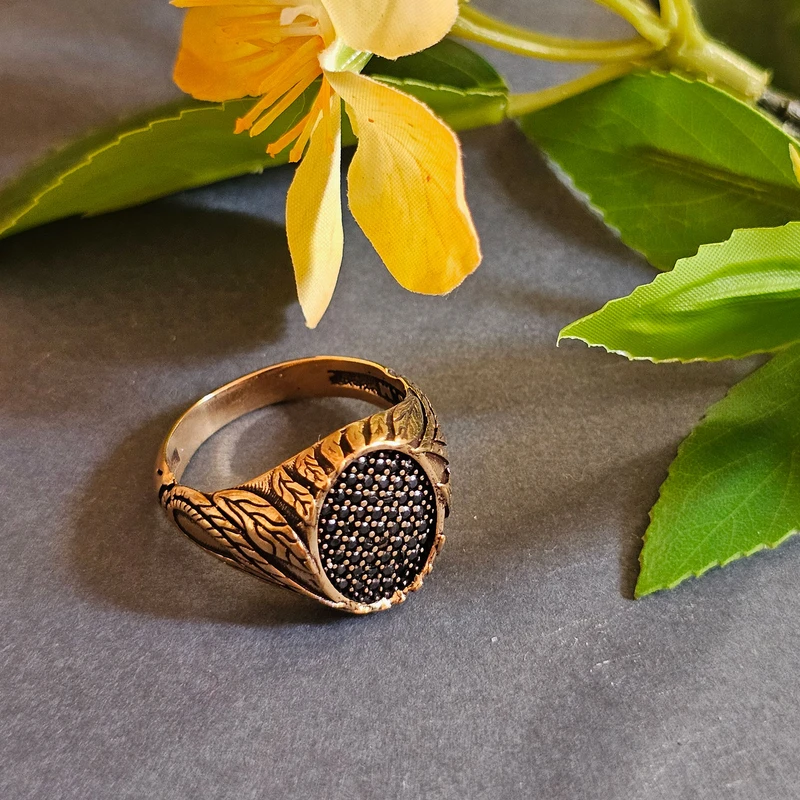 عکس شماره 4 : انگشتر دست-ساز مردانه کد s349