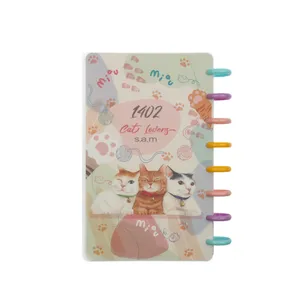 سالنامه سال 1402 سم مدل Discbound طرح Cat Lovers