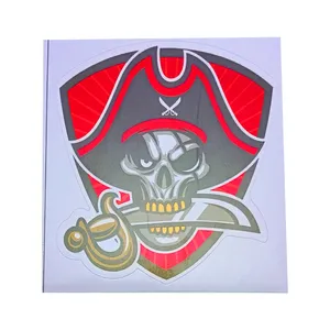 برچسب بدنه خودرو طرح دزد دریایی مدل ESKELET