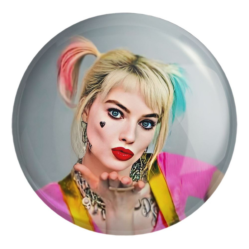 پیکسل خندالو طرح هارلی کویین Harley Quinn کد 3872 مدل بزرگ