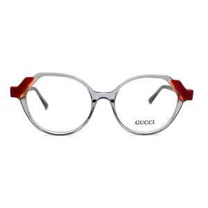 فریم عینک طبی بیضی، گرد زنانه مدل LJ9038 مناسب برای صورت بیضی، گرد، مستطیل