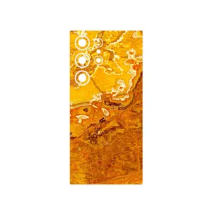 MAHOOT Gold Marble Cover Sticker for Samsung Galaxy S24 Ultra