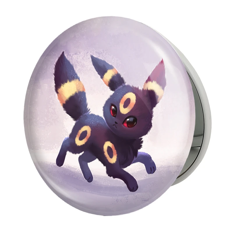 آینه جیبی خندالو طرح امبرون انیمه پوکمون مدل تاشو کد 17308 