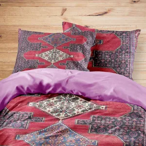 سرویس روتختی مدوپد طرح فرش سنندج مدل C-Sanandaj13 یک نفره 4 تکه