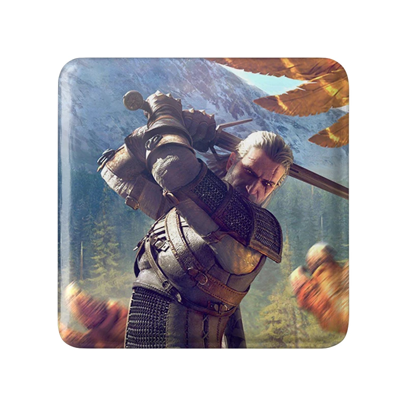 پیکسل خندالو طرح گوتی از گرالت ویچر مدل مربعی کد 30936