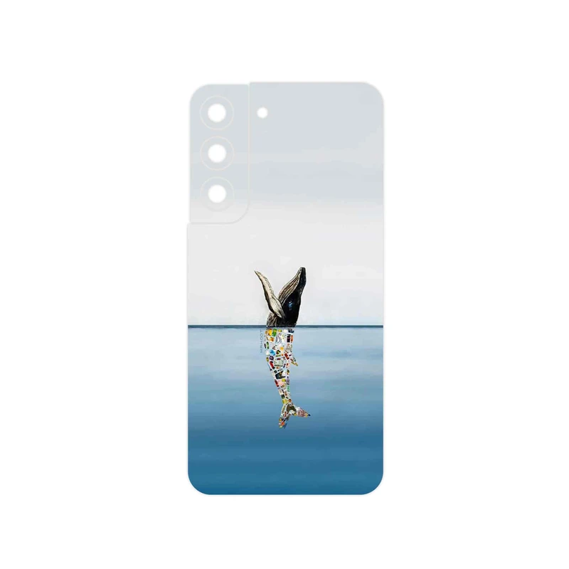 برچسب پوششی ماهوت مدل Collage of Sea Trash مناسب برای گوشی موبایل سامسونگ Galaxy S22 5G