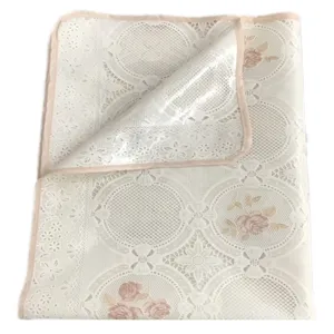 سفره 18 نفره مدل رویال طرح گیپور 400x140 سانتی متر کد 015