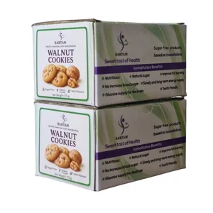 کوکی گردیی بدون قند بارتام بر پایه ایزومالتولوز - 350 گرم بسته 2 عددی