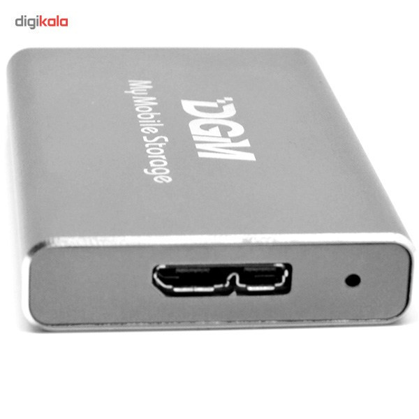 حافظه SSD اکسترنال دی جی ام مدل MMS ظرفیت 128 گیگابایت