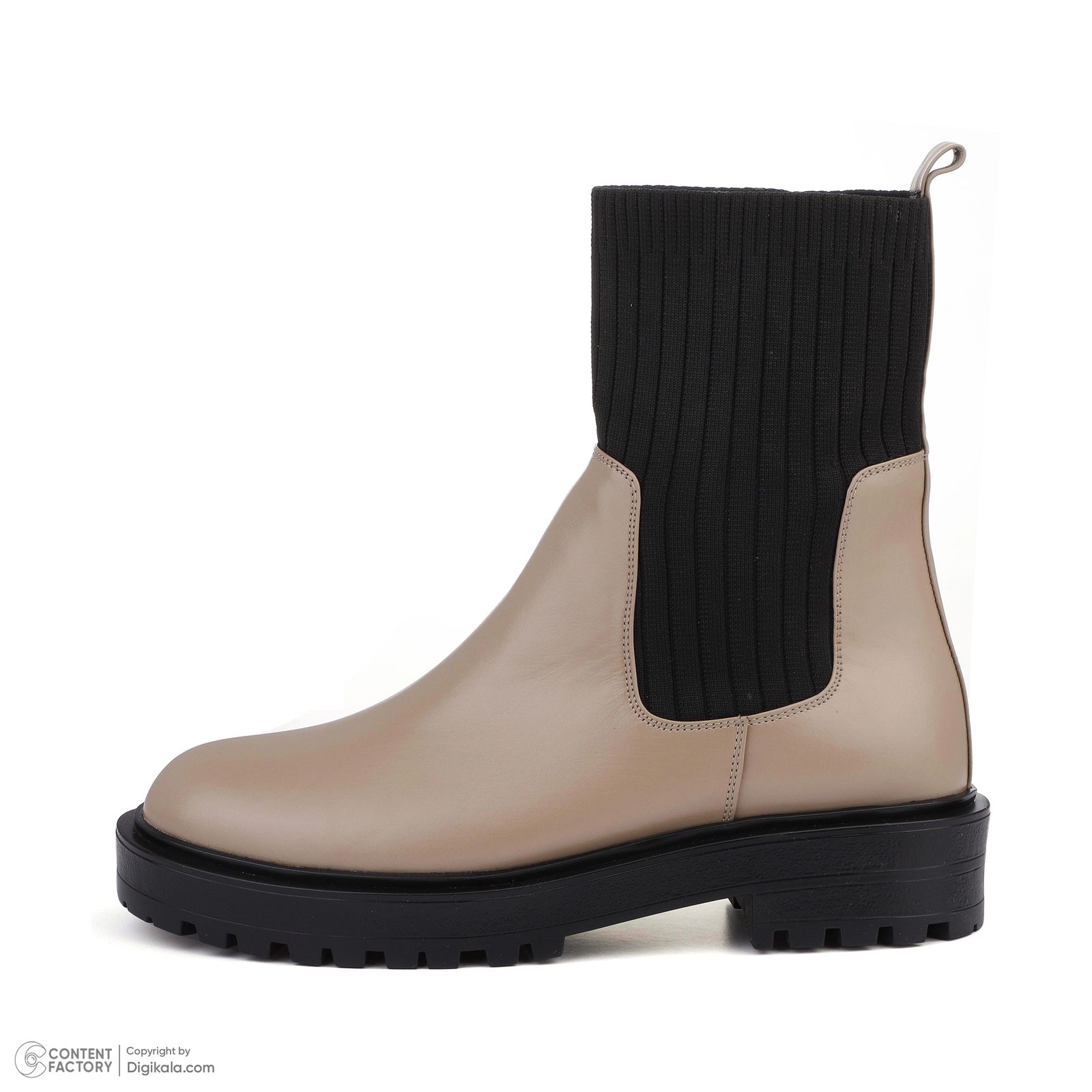 نیم بوت زنانه چرم مشهد مدل J2641-001 -  - 18