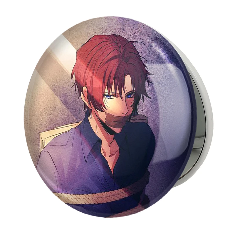 آینه جیبی خندالو طرح اودا سان انیمه سگ های ولگرد بانگو مدل تاشو کد 15651 