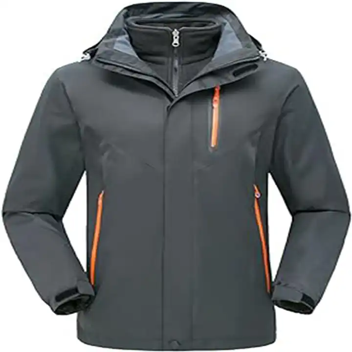 کاپشن کوهنوردی مردانه مدل دو پوش کد 004