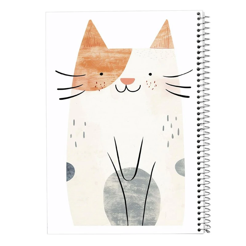 دفتر ژورنال نویسی 50 برگ مدوپد مدل نقطه ای طرح موجودات فانتزی کد DF17111