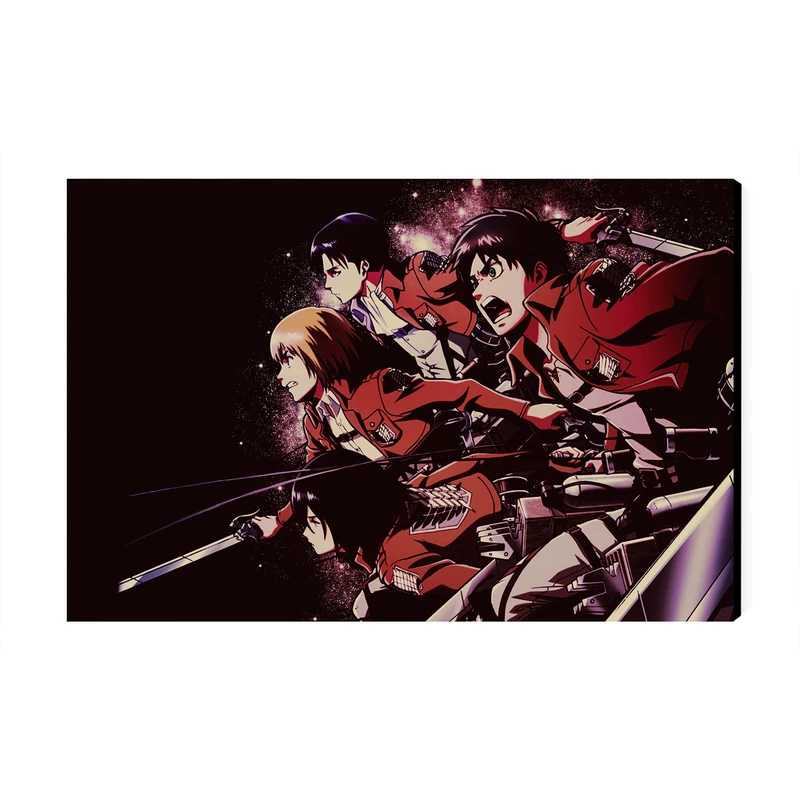 تابلو شاسی عرش مدل انیمه اتک آن تایتان Attack on Titan کد As2516