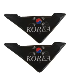 برچسب درب خودرو قطعه سازان کبیر مدل CHS-KOREBLC-977 مجموعه 2 عددی