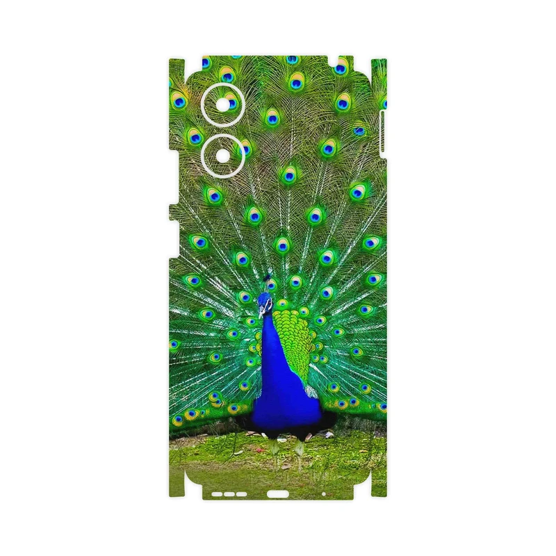 برچسب پوششی ماهوت مدل Peacock-FullSkin مناسب برای گوشی موبایل موتورولا Moto G04s