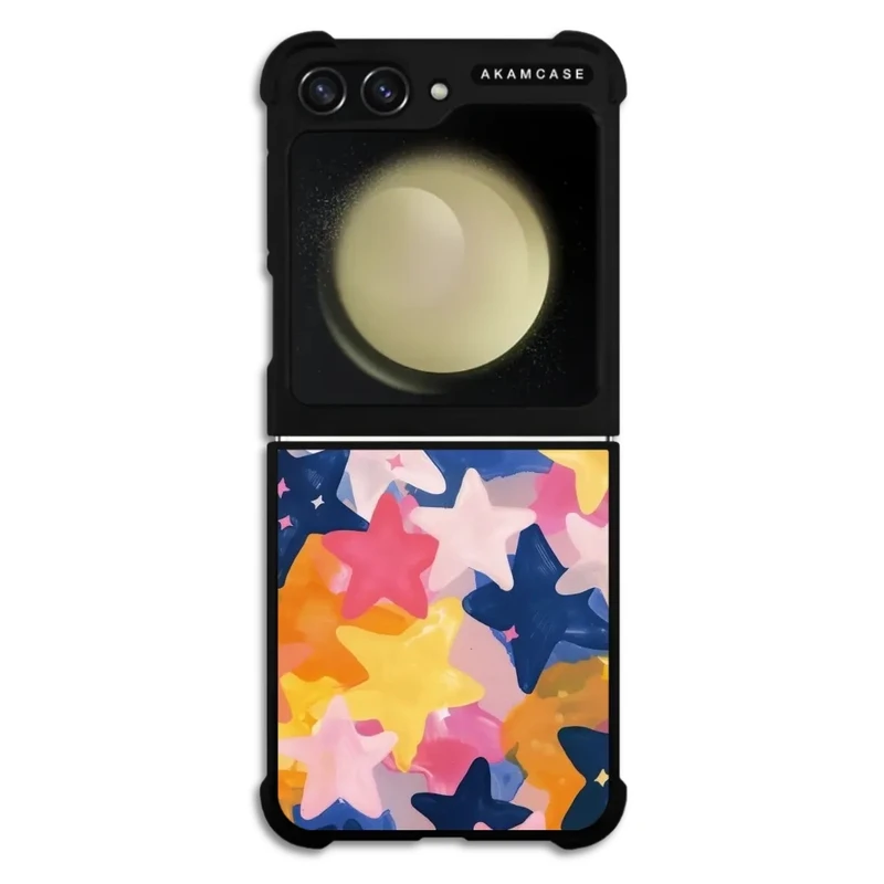 کاور آکام مدل AMC-WSGZFLIP5-STARS-26 مناسب برای گوشی موبایل سامسونگ Galaxy Z Flip 5