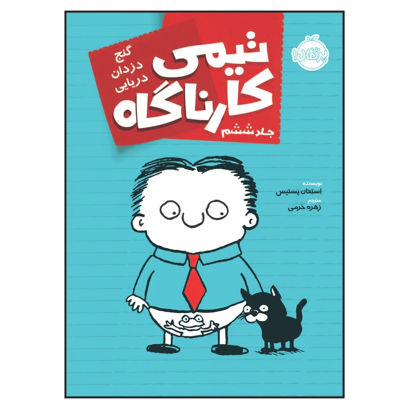 کتاب تیمی کارناگاه گنج دزدان دریایی اثر استفان پستیس انتشارات پرتقال جلد 6
