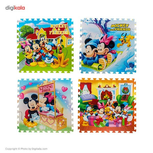 تشک پازلی دیزنی مدل Mickey and Friends