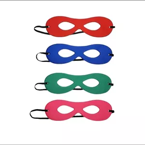 ماسک ایفای نقش مدل رنگی مجموعه 4 عددی