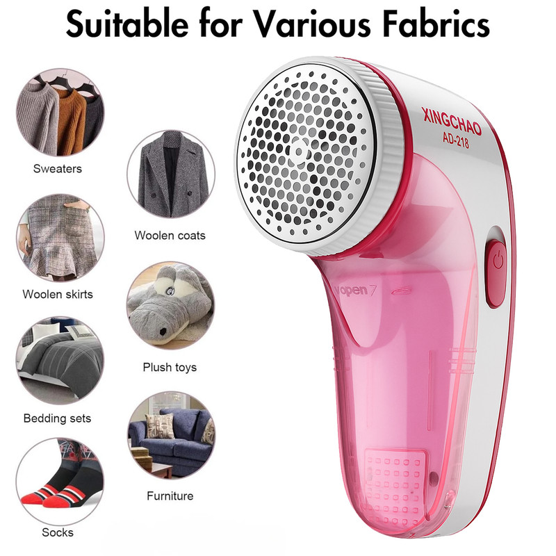 پرزگیر برقی لباس زینگچاو مدل AD-218 به همراه تیغ یدک