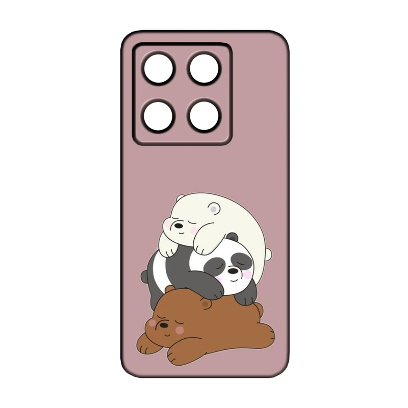 کاور طرح خرس های کله پوک کد 462 مناسب برای گوشی موبایل شیائومی 14T