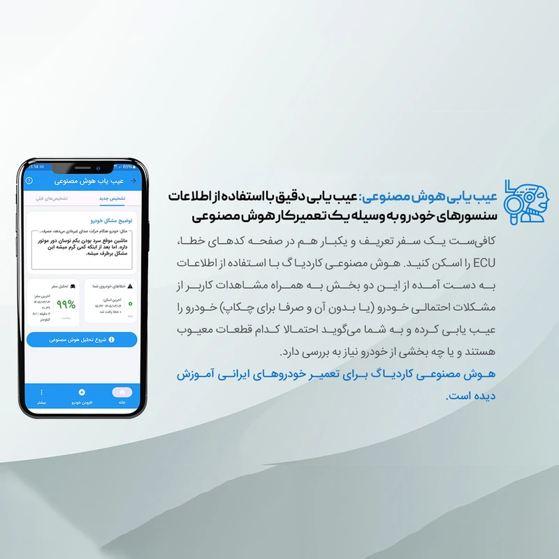 عکس شماره 5 : عیب یاب هوشمند خودرو مدل شخصی