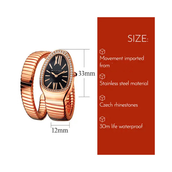 ساعت مچی عقربه ای زنانه مدل مار کد ROZ1