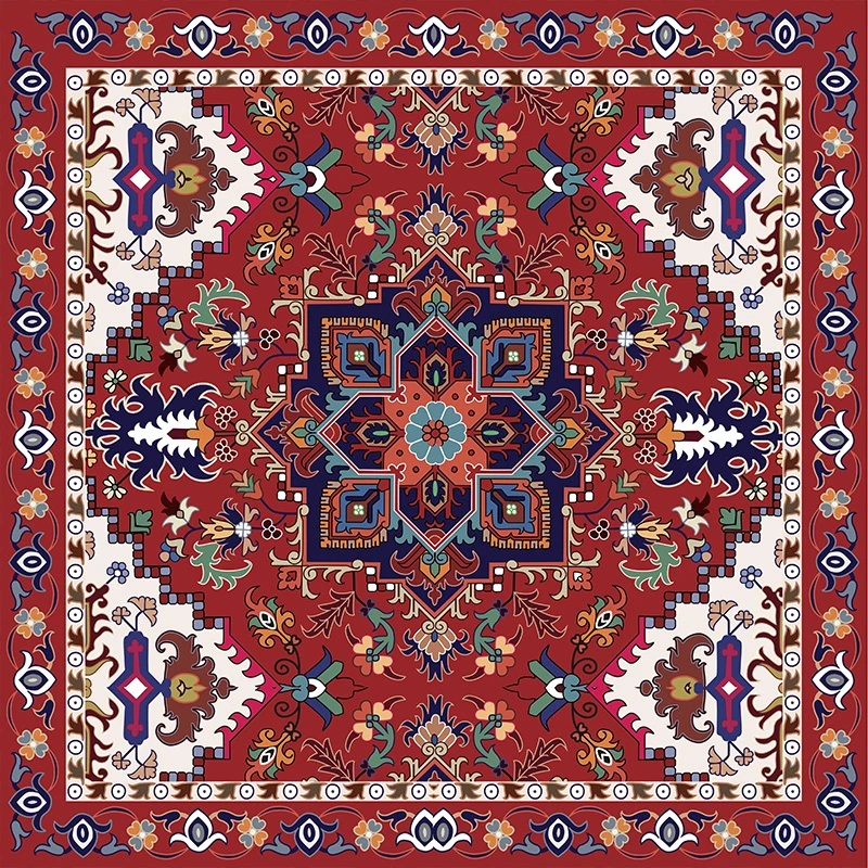 رومیزی مدل مخمل RM0088 سایز 95x95 سانتی‌متر